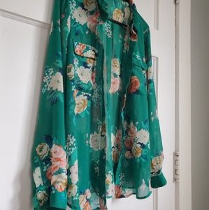 Floral blouse